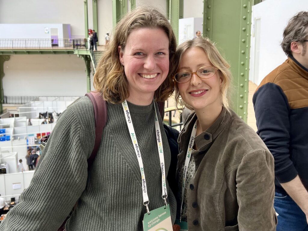 Esther bij ChangeNOW in Parijs